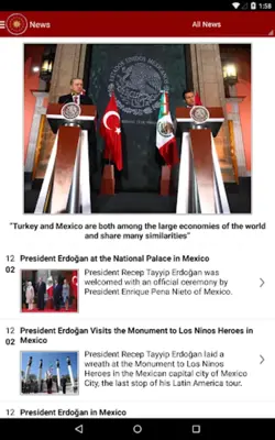 Pres of the Republic of Turkey android App screenshot 9